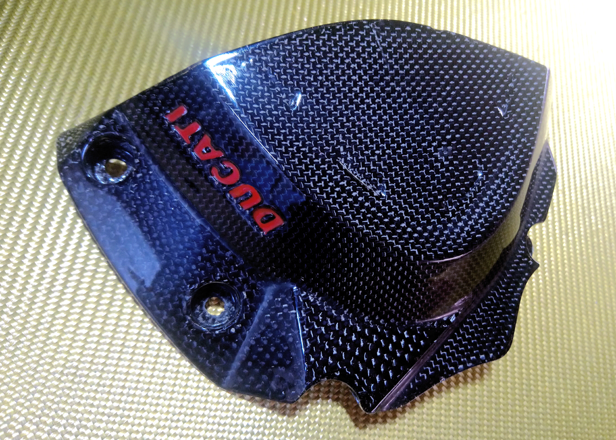 carbon chain sprocket cover