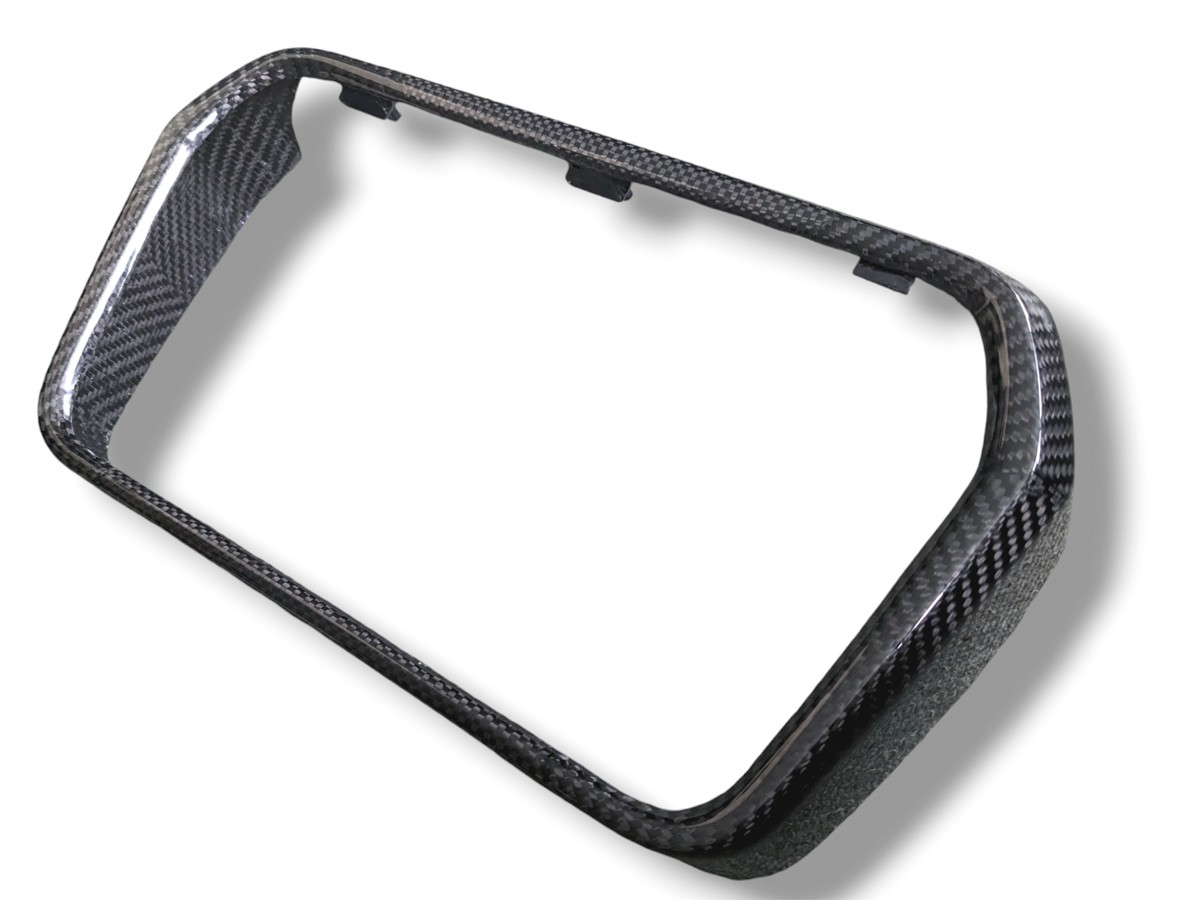 Cache Radiateur Inf Carbone 
