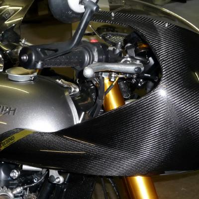 Fairing Racing  carbone Triumph Thruxton 1200