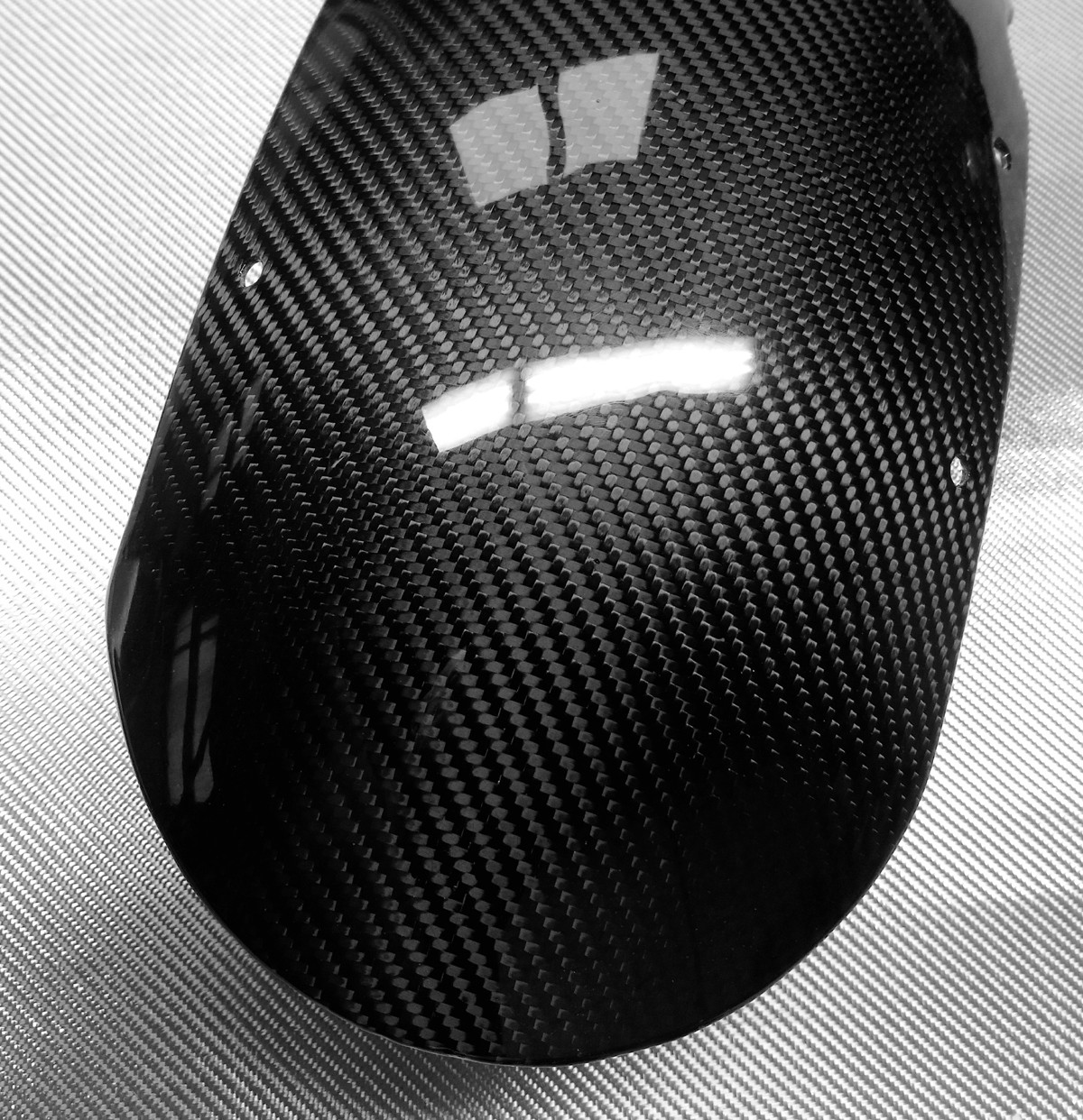 Front guard Carbon Sergé 2x2 Twill