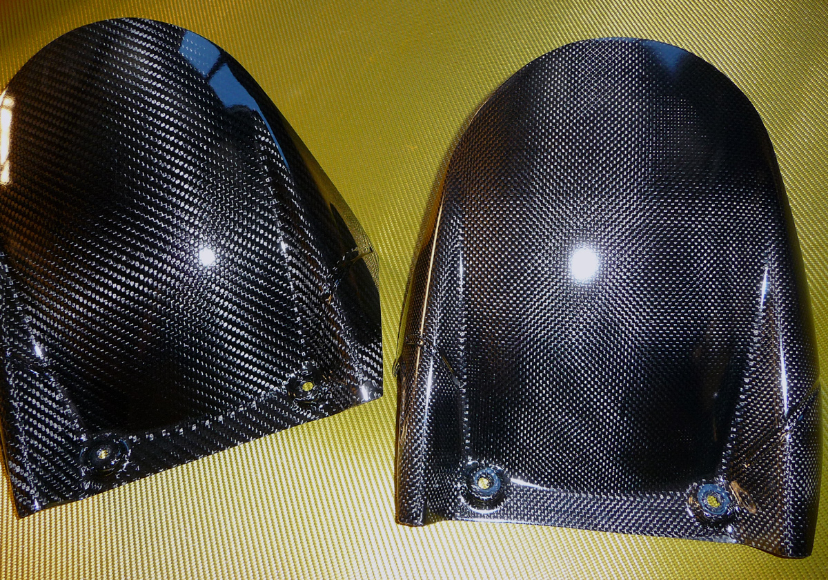 CARBON FIBER REAR HUGGER FOR RSV4 / TUONO V4 